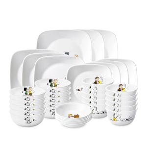 스누피더홈 한국형 10인 36P 사각 홈세트