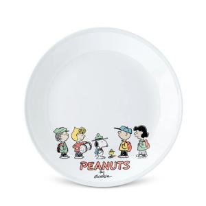 스누피캠핑 원형대접시 1P