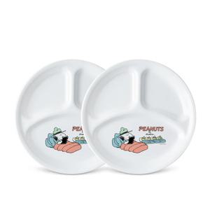 스누피캠핑 삼절대접시 2P