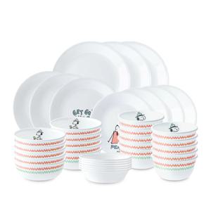 스누피캠핑 한국형 10인 36P 원형 홈세트