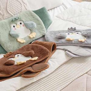 한양의료기 펭순이 쑥 온수 찜질기 온열 찜질팩 충전식 복부 허리 발