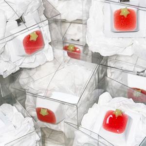 토마토우유빙수 키캡 키링 tomato keycap keyring