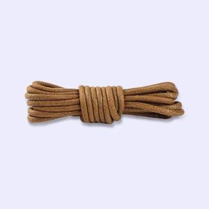 구두 워커 왁싱 라운드 신발 끈 브라운 80cm DD-11736