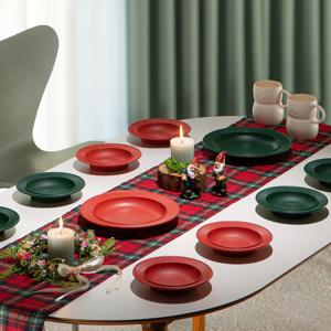 [크리스마스 세일] 크리스마스 파티접시 듀얼세트