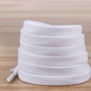 기본 납작 신발끈 운동화끈 평끈 화이트 2P DD-11841
