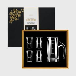 고급 백주잔 5P 세트