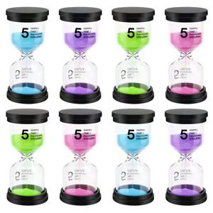 해피타임 모래시계 약 5분 색상랜덤 탁상용 (2406)