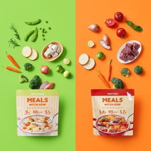 밀스 마녀스프 2종 4팩 (토마토비프,화이트치킨)