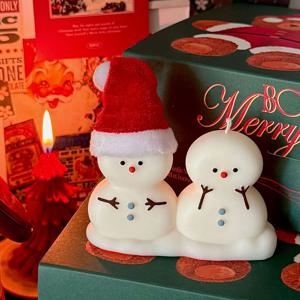 크리스마스 누가먼저녹을래 눈사람캔들 크리스마스캔들 연말선물 답례품