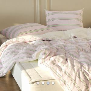 먼지없는 머핀 장모 극세사 겨울 차렵이불 SS/Q/K 4컬러