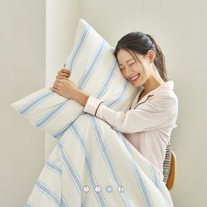 머핀 먼지없는 무소음 2겹 베개커버 50x70 4컬러