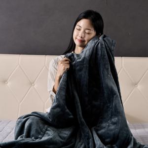 극세사 헤븐 카본 탄소 온열 담요 일월 밍크 벨벳 온열 블랭킷