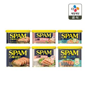 스팸 (클래식/라이트/닭가슴살) 340g *4개+200g *4개 골라담기
