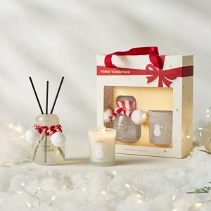 윈터원더랜드 스노우맨 디퓨져캔들세트 80ml+55g