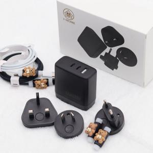 30W C타입 3포트 초고속 해외 어댑터 멀티충전기 어댑터+해외용 멀티 플러그 분리형