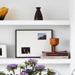 웨딩액자 symmetry of Love 정사각 2구 프레임 감성 결혼사진 액자