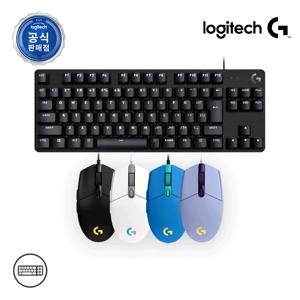 로지텍코리아 G413SE TKL + G102 lightsync 2세대 게이밍 세트