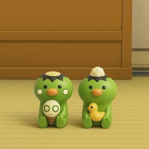 갓파 피규어 수조 어항 장식품 미니어처 6종세트