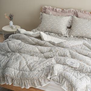 플랑 광목 워싱 차렵이불 베개세트 패드세트 (SS/Q/KK)