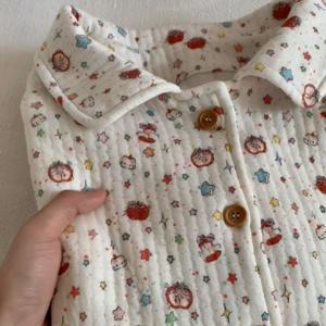 별나라 사과마을 겨울 누빔 수면 잠옷 세트 1color