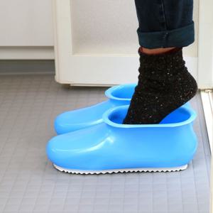 미끄럼방지 욕실 청소 세탁화 장화 베란다 앞막힘 화장실 슬리퍼 26cm W-314