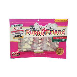 퍼피프랜드 대용량강아지간식 강아지오리 육포 오리연어포 400g