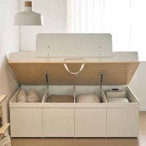 필스 무헤드 리프트업 SS 600 E0등급 수납침대