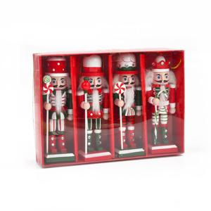 4개세트 호두까기인형 오너먼트 크리스마스 트리 장식 오브제 인테리어 소품 집들이선물