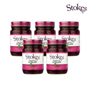 Stokes 영국 프리미엄 라즈베리 잼 340g*5개