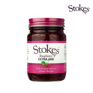 Stokes 영국 프리미엄 라즈베리 잼 340g*1개