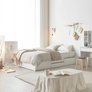 딜라잇 무헤드 통수납침대 SS 프레임만