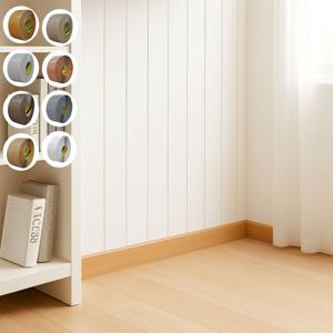 프리미엄 굽도리 걸레받이 장판 몰딩 시트지 폭 75mm