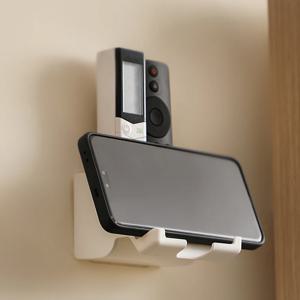 1+1 부착식 핸드폰 거치대 침대 책상 사무실 휴대폰 보관 폰거치대