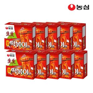 생생납작떡볶이면(카톤) X 10입