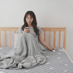 일체형 1인용 전기요 카본 탄소매트 온열 전기매트