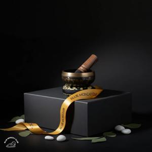 싱잉볼 블랙에디션 9.5cm - 명상 네팔 집들이 퇴사 선물 요가 릴렉스종