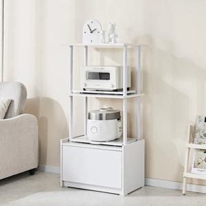 로엠 렌지대 3단 밥솥선반 주방 에어프라이어 전자렌지수납장