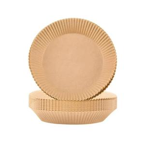 에어프라이어 종이호일 원형20cm 100매