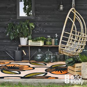 레이닌X올라케일리 CP210037PI 파시온 플라워 영국 수입카페트 4size 2color