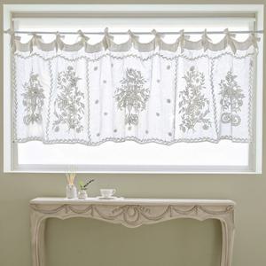 롱발란스 라폴로네즈 (아이보리) 주방 긴 창문 가리개커튼 240x80