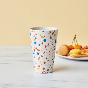 럭키버니 뱀부파이버 텀블러 400ML 스플레터