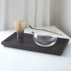 유리 말차 다완 오죽 차선 차시 구성 격불 키트 다도 입문 차도구