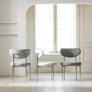 델리아 아쿠아 기능성 패브릭 식탁의자 카페의자 인테리어체어