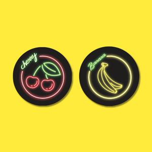 아칸 네온과일 그립톡/스마트톡/거치대