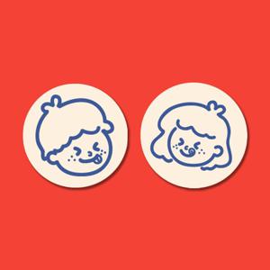 아칸 깨발랄커플 그립톡/스마트톡/거치대