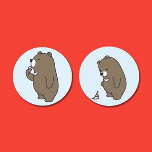 아칸 아이스곰 그립톡/스마트톡/거치대