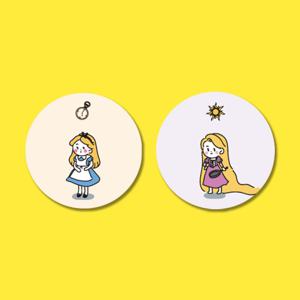 아칸 Princess03 그립톡/스마트톡/거치대