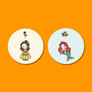 아칸 Princess02 그립톡/스마트톡/거치대