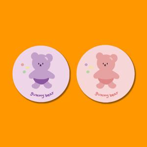 아칸 보라부농곰젤리 그립톡/스마트톡/거치대