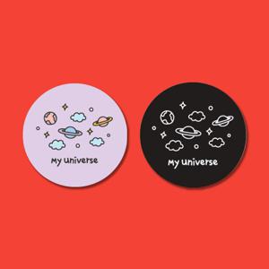 아칸 동지 나의 우주 그립톡/스마트톡/거치대